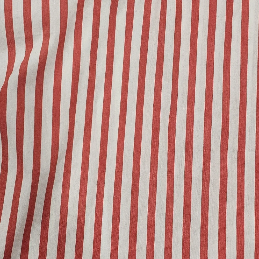J. Crew x Universal Standart Poplin Striped Shirt Tie Cuffs
